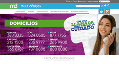 Desktop Screenshot of multidrogas.com.co